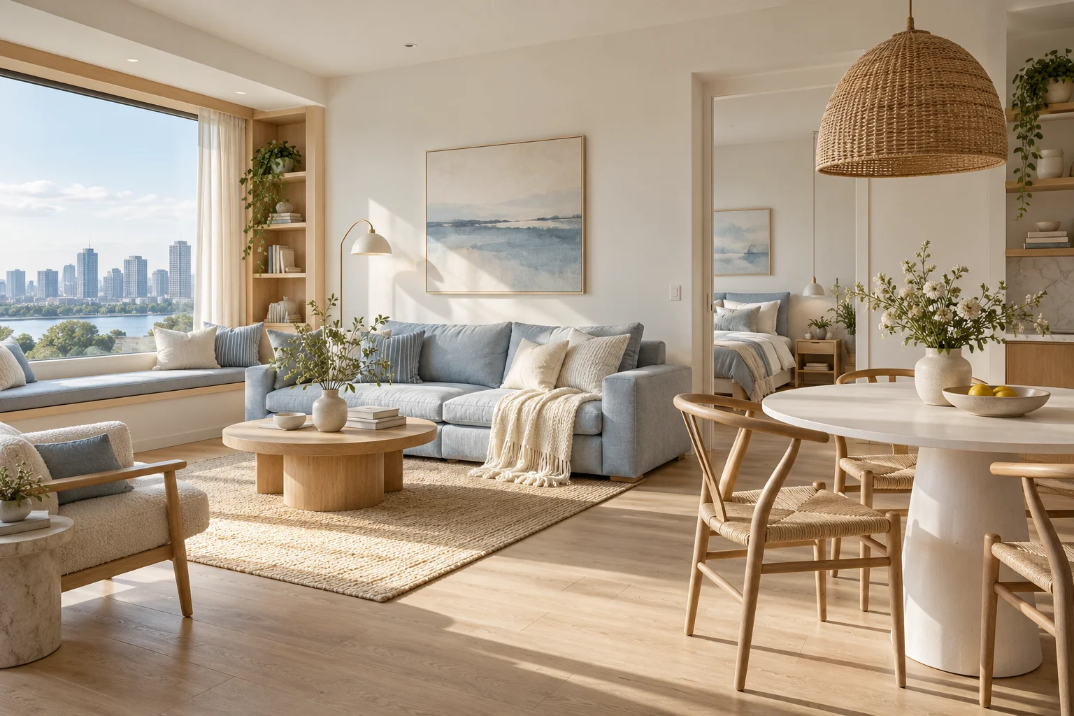 Thiết kế minh họa Sunlit Apartment